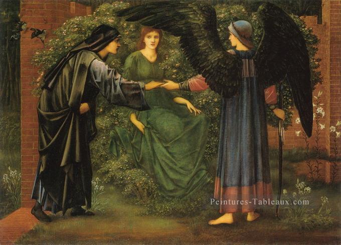 Le Cœur de la Rose préraphaélite Sir Edward Burne Jones Peintures à l'huile
